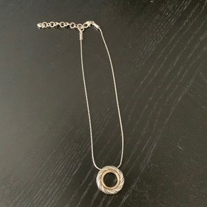 2 sided - silver or gold - Brighton necklace